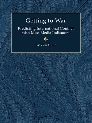 cover image of Getting to War